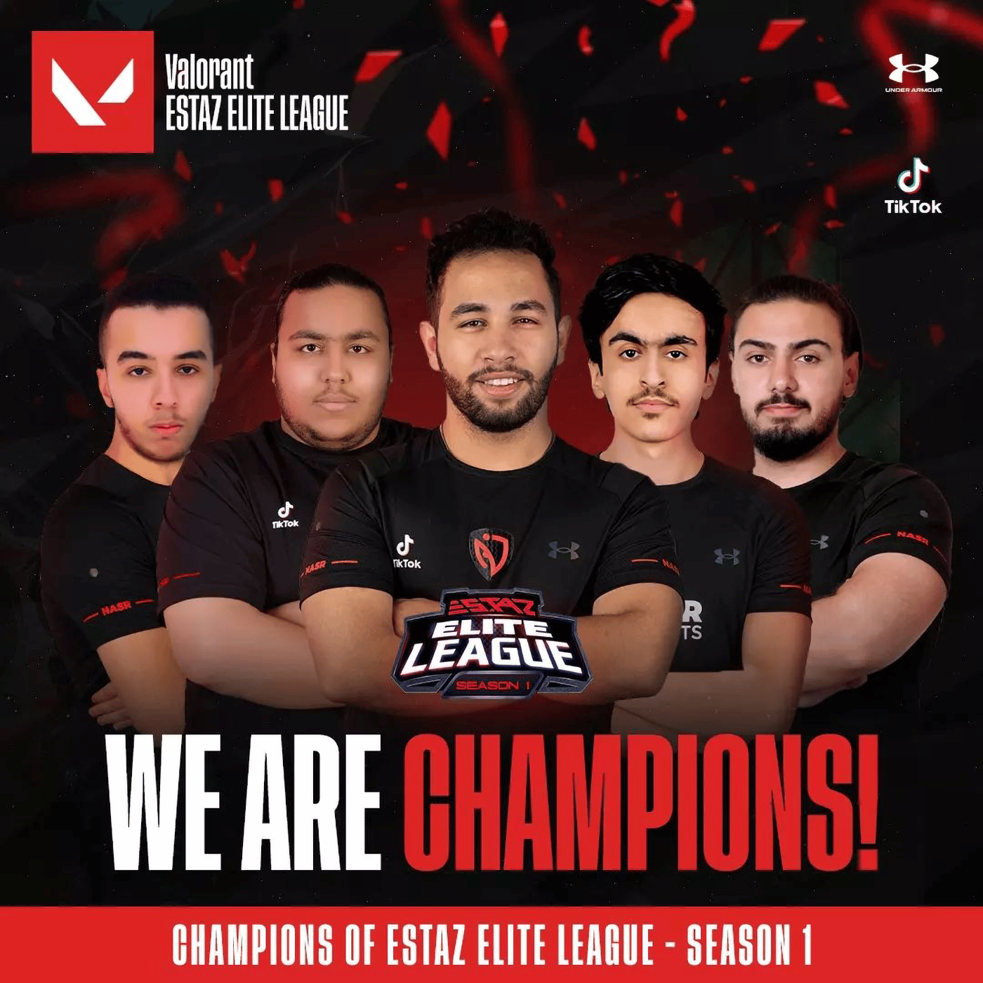 Officially Champions of ESTAZ Valorant Elite League
