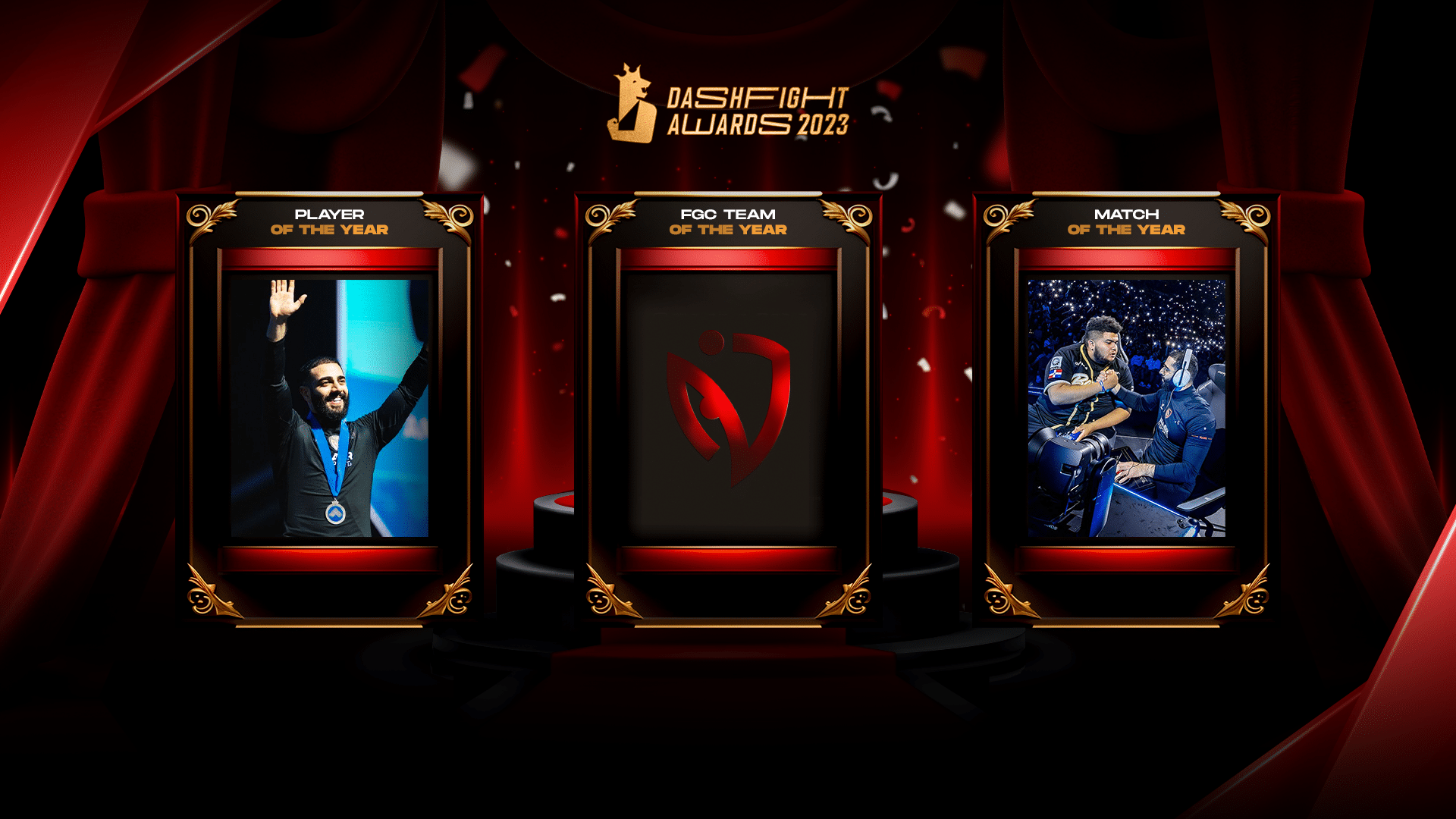 NASR ESPORTS wins three awards at the Global Dash Fight Awards 2023.